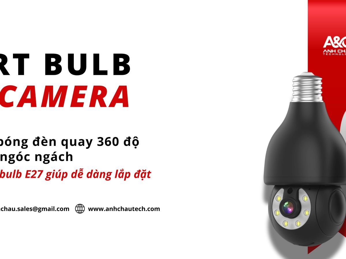 Camera wifi bóng&nbsp;đèn